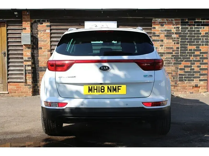 Used Kia Sportage 114 HP (83 kW) 2018 White SUV