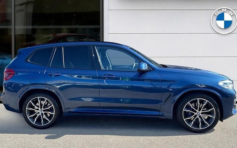 Used BMW X3 M Sport 190 HP (139 kW) 2019 Blue SUV