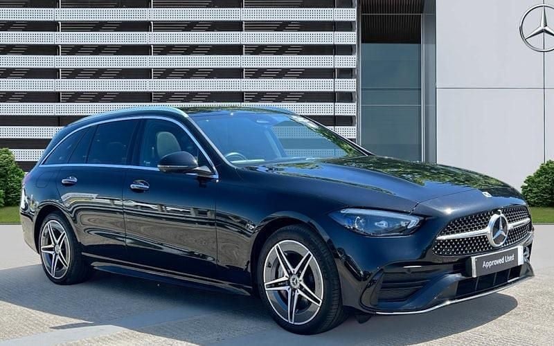 Used 2025 Mercedes C300e AMG Line Premium Plus Estate | £34,837 (Super price) - Image 1/4