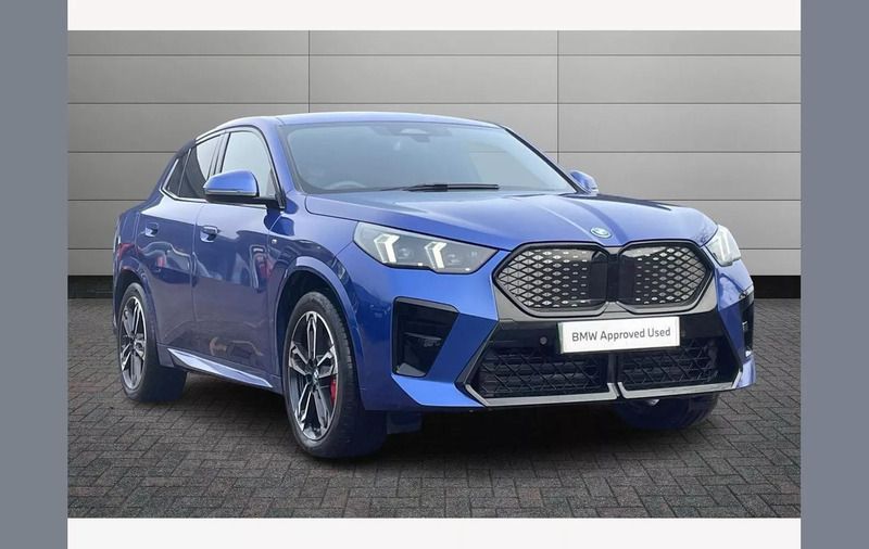 Portimao blue Used 2024 BMW iX2 M Sport SUV | £38,490 (Fair price) - Image 1/4