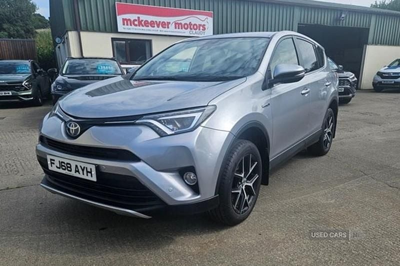 Silver Used 2019 Toyota RAV4 Hybrid Design SUV | £13,950 (Super price) - Image 1/1