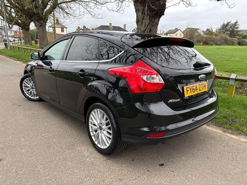 Used Ford Focus Zetec 2014 Black Hatchback