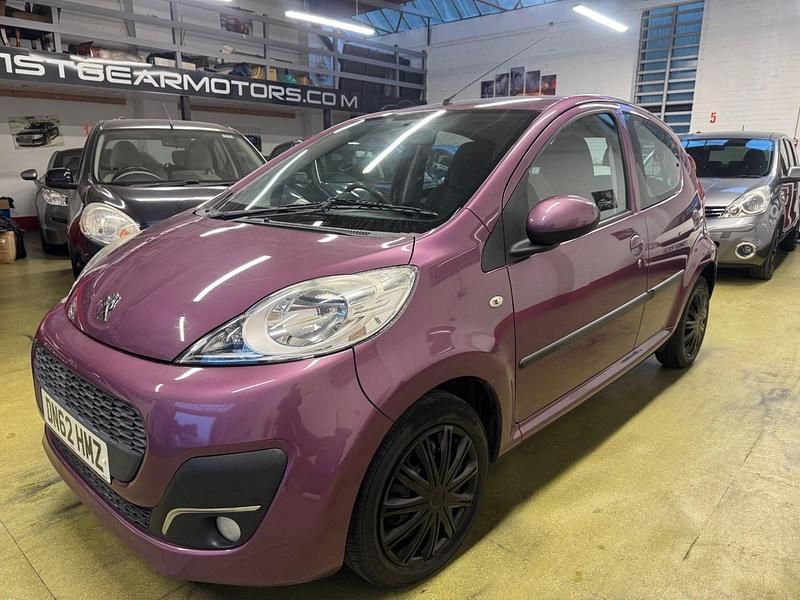 Mauve Used 2012 Peugeot 107 Active Hatchback | £2,375 (Fair price) - Image 1/4