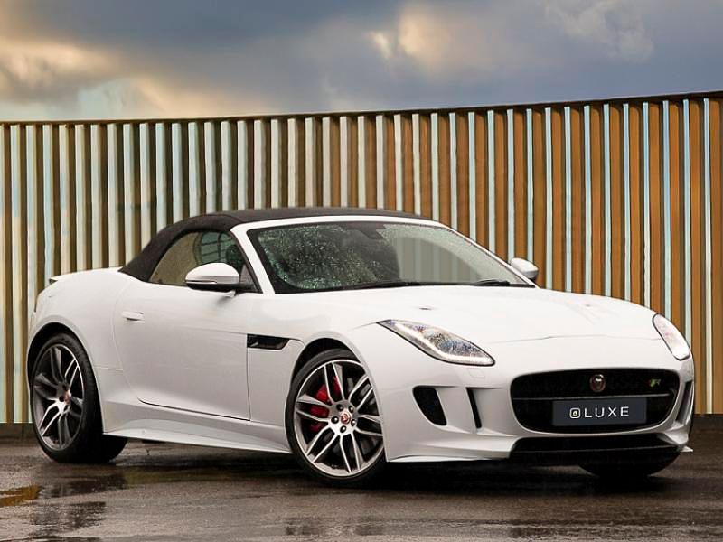 White Used 2015 Jaguar F-Type Supercharged Cabriolet | £37,698 - Image 1/4