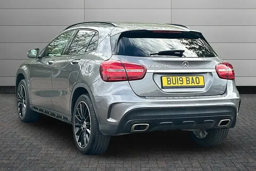 Used Mercedes GLA200 AMG line 154 HP (113 kW) 2019 Mountain grey SUV