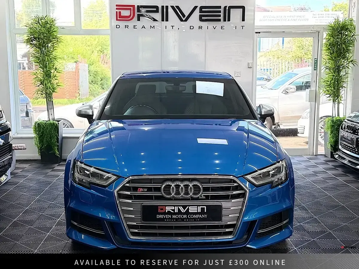 Used Audi A3 Comfort 310 HP (228 kW) 2017 Blue Sedan