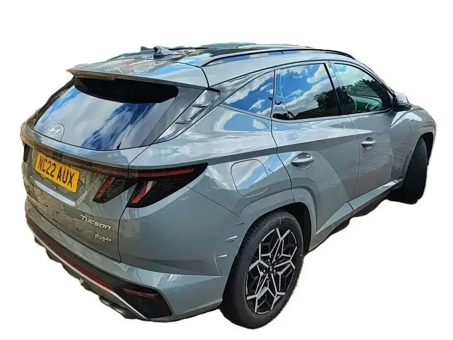 Usado Hyundai Tucson N Line 2022 Gris SUV