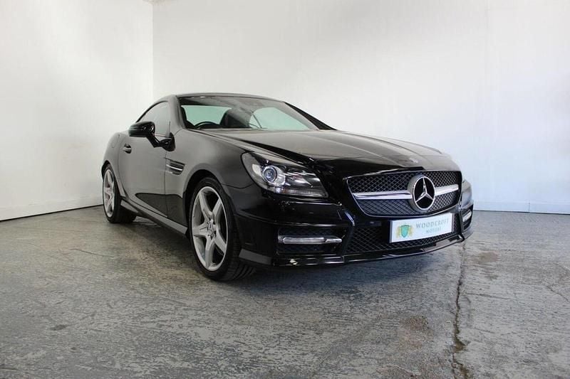 Black Used 2011 Mercedes SLK200 Sport Edition Cabriolet | £7,495 (Fair price) - Image 1/3