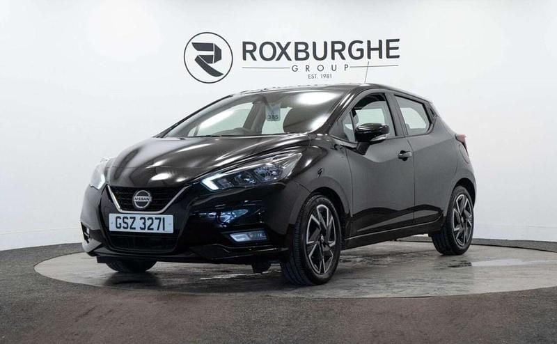 Used Nissan Micra Acenta 92 HP (67 kW) 2022 Black Hatchback