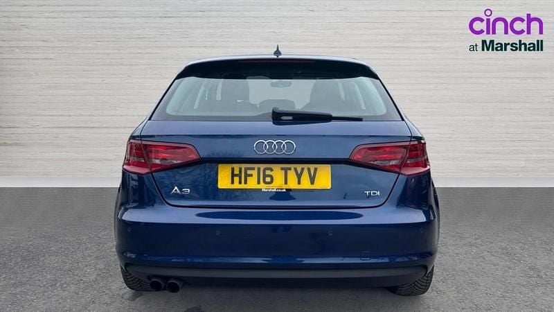 Used Audi A3 150 HP (110 kW) 2016 Blue Hatchback