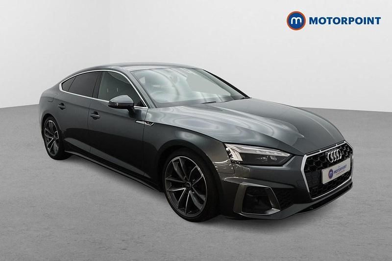 Used Audi A5 S-Line 245 HP (180 kW) 2022 Grey Coupe
