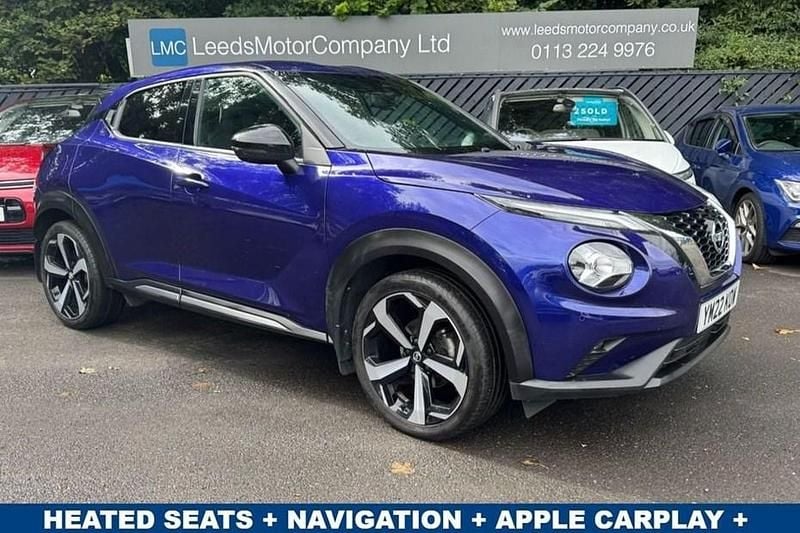 Blue Used 2022 Nissan Juke Tekna SUV | £13,295 (Fair price) - Image 1/1