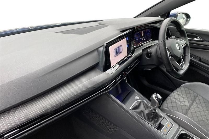 Used VW Golf VII R-line 150 HP (110 kW) 2021 Blue Hatchback