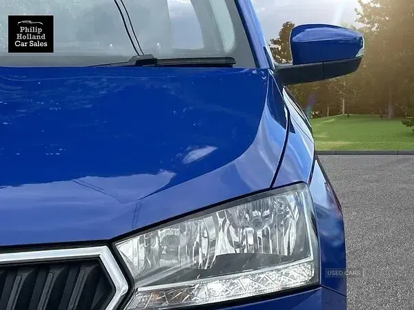 Used Skoda Fabia SE 60 HP (44 kW) 2020 Blue Hatchback