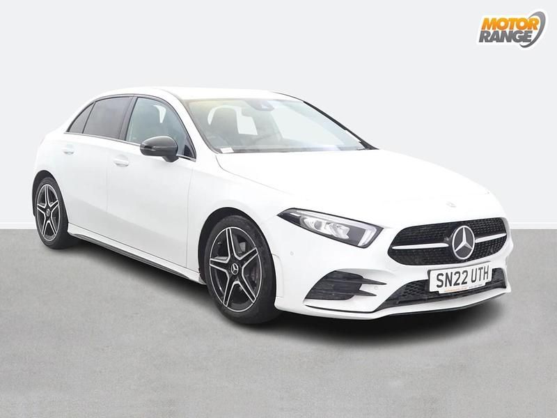 White Used 2022 Mercedes A180 Executive Hatchback | £20,895 (Fair price) - Image 1/4