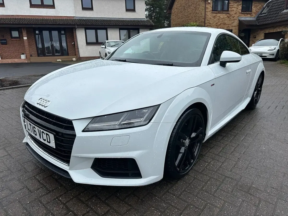 Used Audi TT S-Line 184 HP (135 kW) 2016 White Coupe