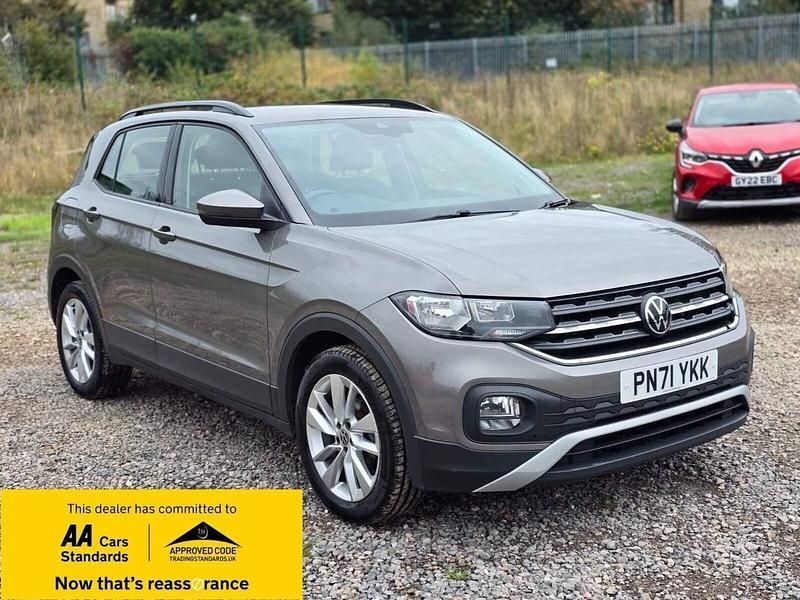 Grey Used 2021 VW T-Cross SE SUV | £15,480 (Fair price) - Image 1/4