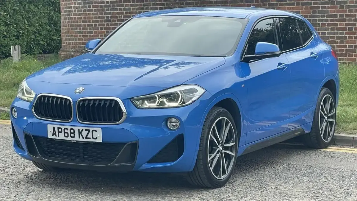 Used BMW X2 M Sport 189 HP (139 kW) 2018 Blue SUV