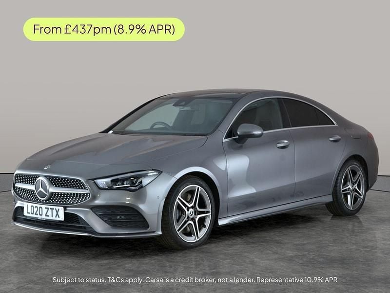 Grey Used 2020 Mercedes CLA250 AMG line Sedan | £25,417 (Fair price) - Image 1/2