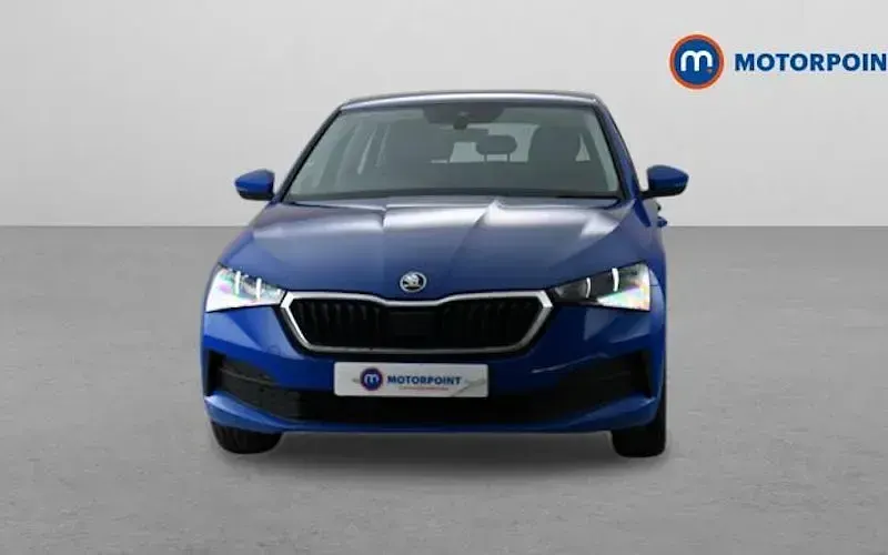 Used Skoda Scala 95 HP (69 kW) 2022 Blue Hatchback