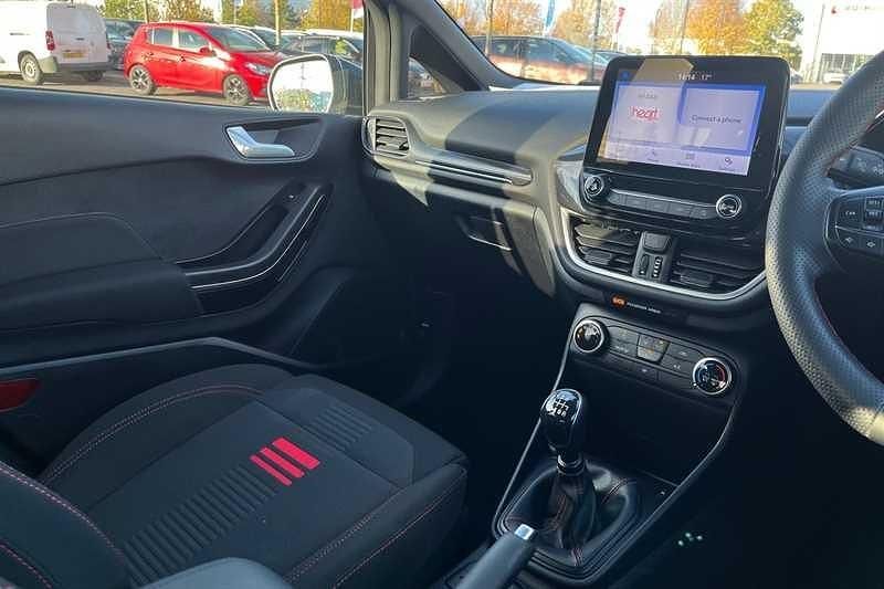 Used Ford Fiesta ST-Line 100 HP (73 kW) 2023 Black Hatchback