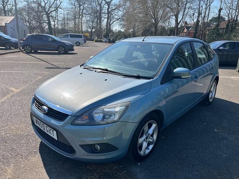 Used Ford Focus Zetec 2009 Blue Hatchback