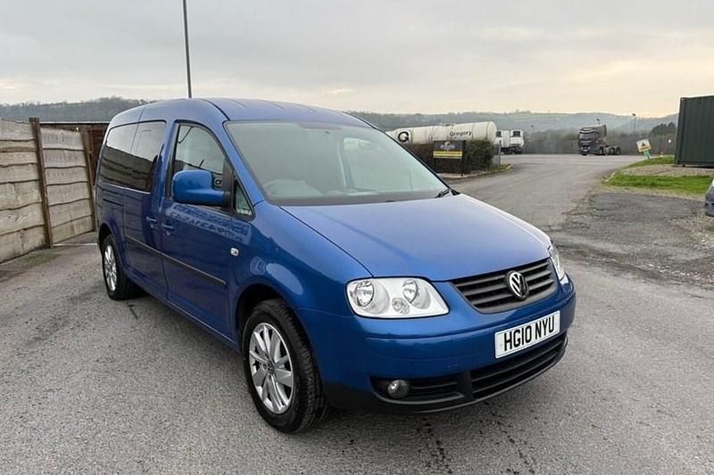 Blue Used 2010 VW Caddy Maxi Life Life MPV | £5,995 (Fair price) - Image 1/1