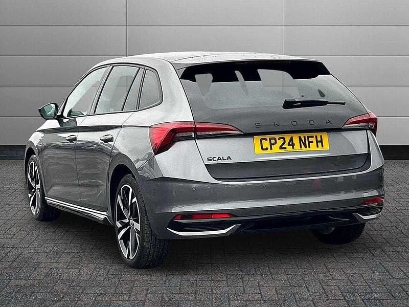 Used Skoda Scala Monte Carlo 85 HP (62 kW) 2024 Graphite grey metallic Hatchback