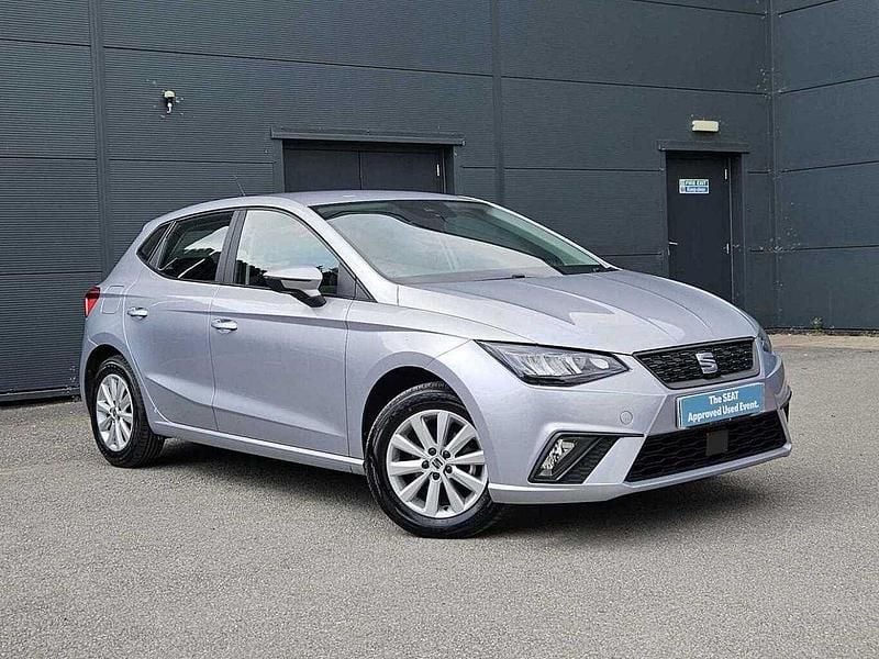 Silver Used 2022 Seat Ibiza SE Hatchback | £11,190 (Good price) - Image 1/4