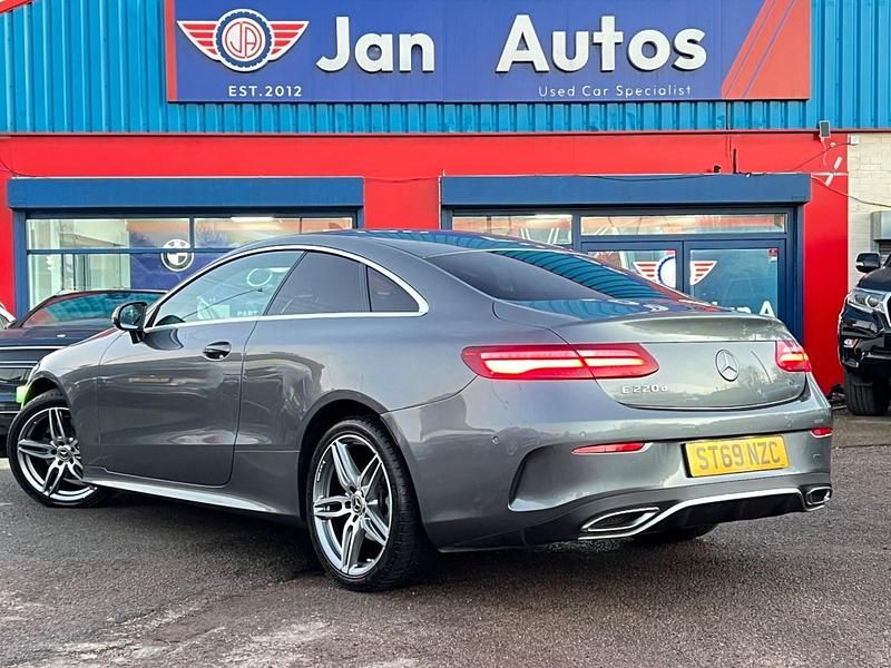 Used Mercedes E220 AMG line 2020 Grey Coupe