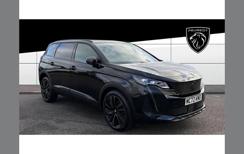 Black Used 2023 Peugeot 5008 Premium SUV | £24,368 (Fair price) - Image 1/4