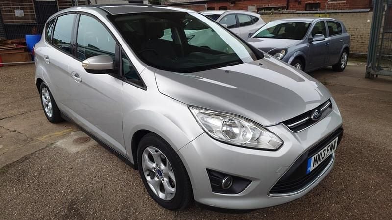 Silver Used 2013 Ford C-MAX Zetec MPV | £2,989 (Fair price) - Image 1/4