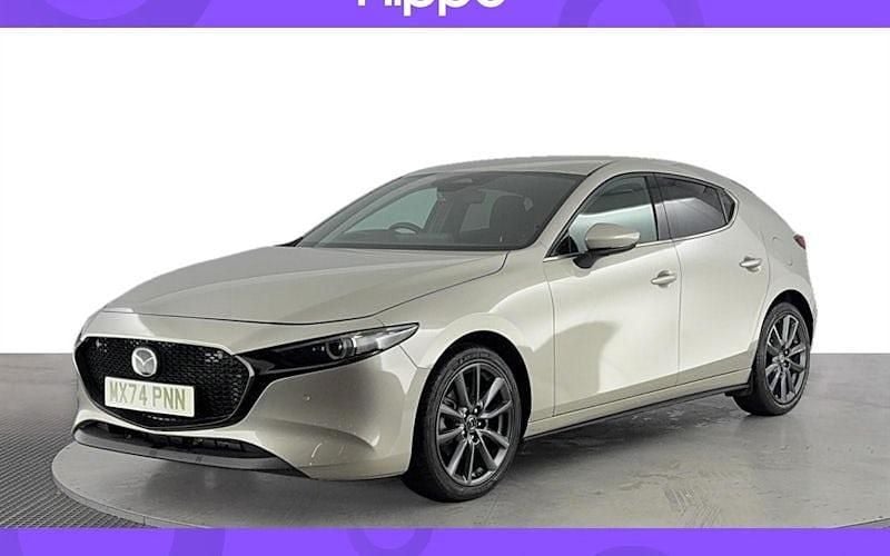 Silver Used 2025 Mazda 3 Exclusive-Line Hatchback | £19,280 (Good price) - Image 1/4