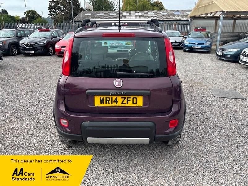 Used Fiat Panda 4x4 85 HP (62 kW) 2014 Purple Hatchback