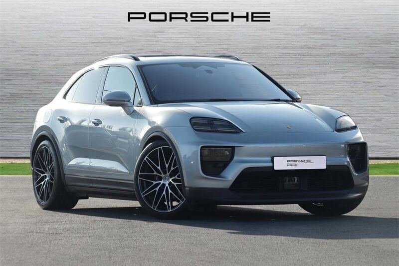 Silver New 2025 Porsche Macan SUV | £83,501 (Expensive) - Image 1/4