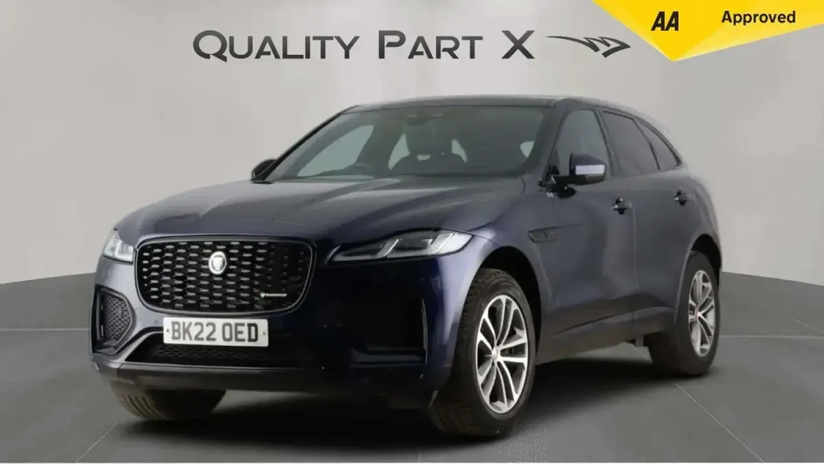 Used Jaguar F-Pace R-Dynamic 250 HP (183 kW) 2022 Blue SUV