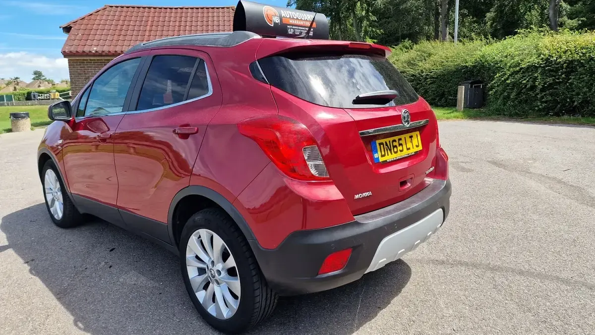 Used Vauxhall Mokka S 140 HP (102 kW) 2015 Red SUV