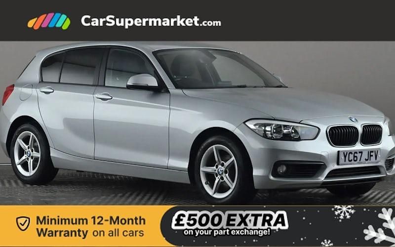 Silver Used 2017 BMW 118 Hatchback | £10,197 (Good price) - Image 1/3