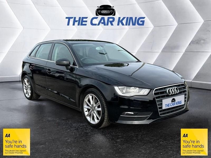 Black Used 2015 Audi A3 Sportback Sport Hatchback | £5,680 (Fair price) - Image 1/4