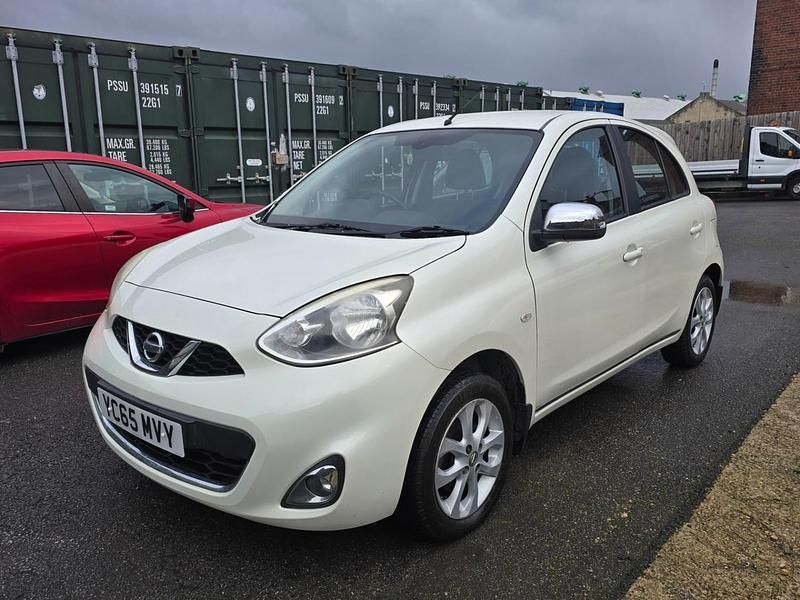 Used Nissan Micra Acenta 2015 White Hatchback