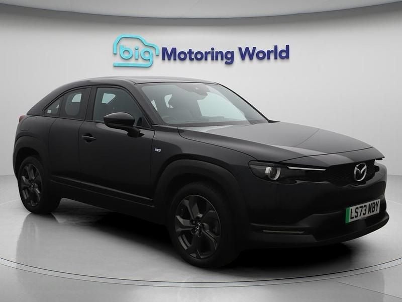 Black Used 2023 Mazda MX30 Prime-Line SUV | £11,300 (Good price) - Image 1/4