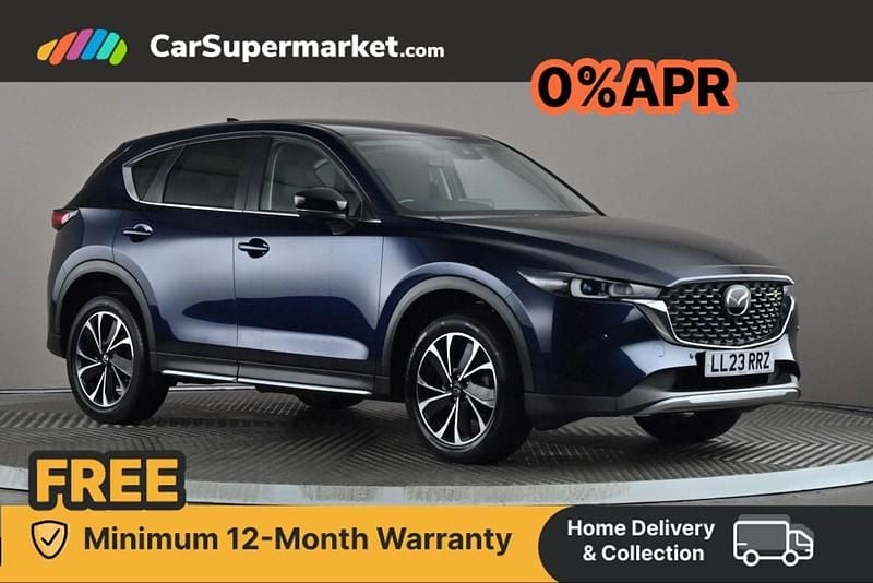 Blue Used 2023 Mazda CX-5 Newground SUV | £25,497 (Expensive) - Image 1/4
