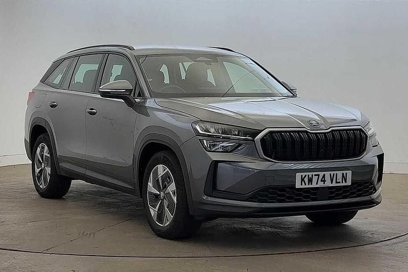 Graphite grey metallic Used 2025 Skoda Kodiaq SE SUV | £33,995 (Expensive) - Image 1/4