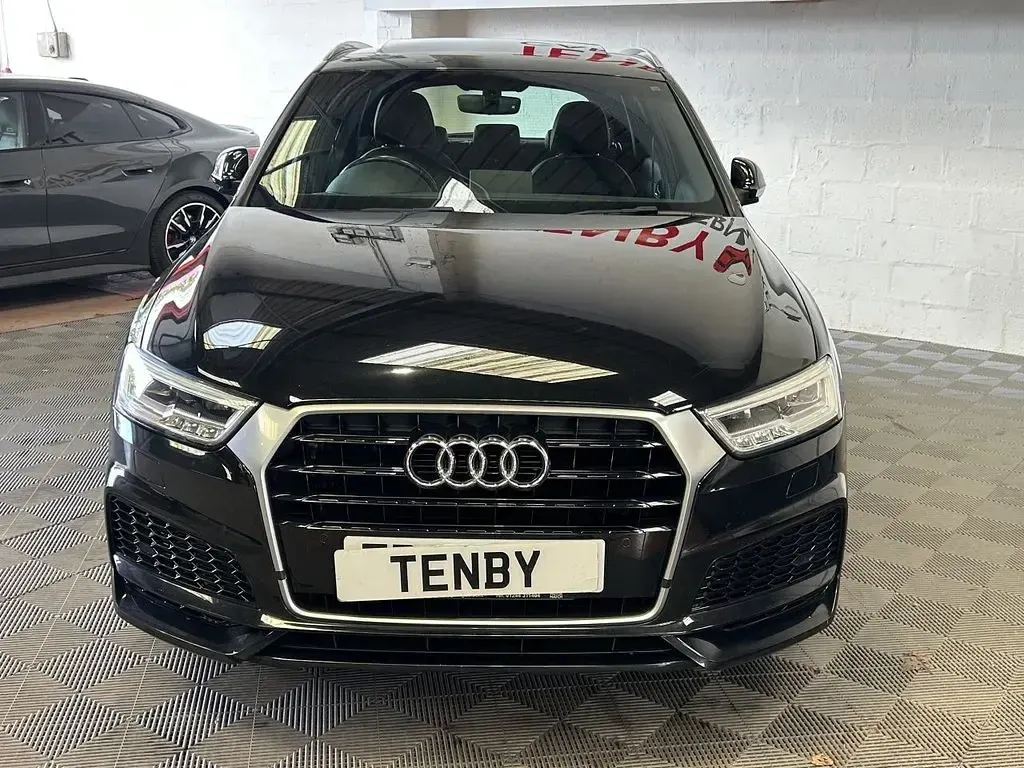 Used Audi Q3 S-Line 150 HP (110 kW) 2017 Black SUV
