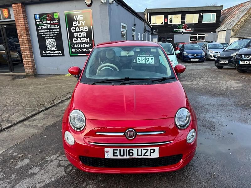 Usado Fiat 500 Pop Star 69 CV (50 kW) 2016 Rojo Utilitario
