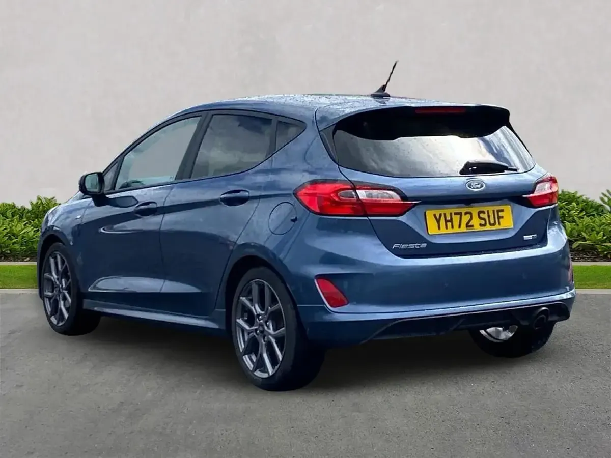 Used Ford Fiesta ST-Line 125 HP (91 kW) 2023 Blue Hatchback