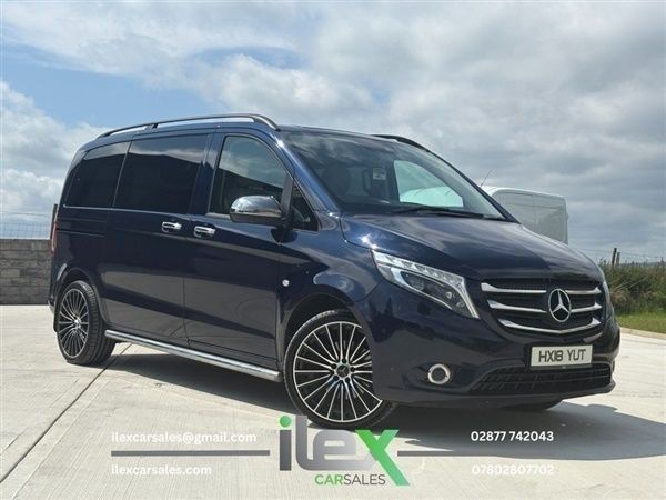 Blue Used 2018 Mercedes Vito MPV | £19,995 (Fair price) - Image 1/1