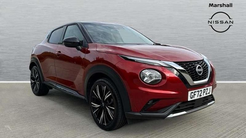 Red Used 2022 Nissan Juke Tekna+ SUV | £16,540 (A bit pricey) - Image 1/4