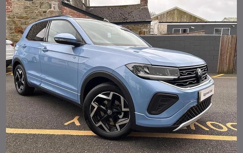 Blue New 2025 VW T-Cross R-line SUV | £25,995 (A bit pricey) - Image 1/4