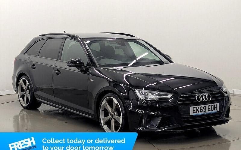 Used Audi A4 Black Edition 190 HP (139 kW) 2019 Black Estate